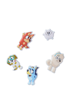 Crocs Kids' Bluey Jibbitz Charms, Pack of 5, Multi, Multi