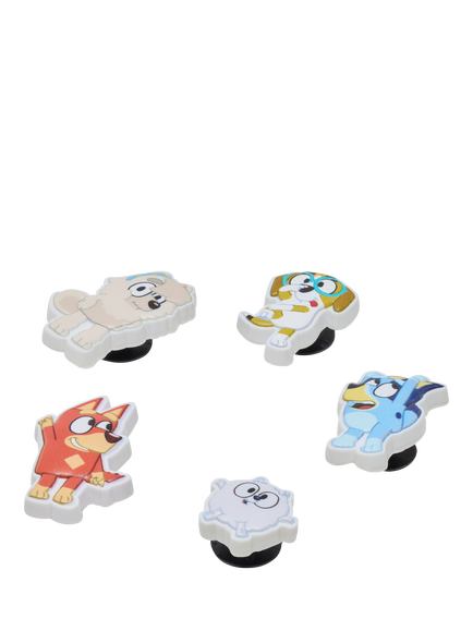Crocs Kids' Bluey Jibbitz Charms, Pack of 5, Multi - view 2, Multi