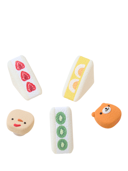 Crocs Kids' Cute Bakery Jibbitz Charms, Pack of 5, Multi - view 2, Multi