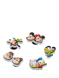 Crocs Kids' Mickey and Friends Jibbitz Charms, Pack of 5, Multi, Multi