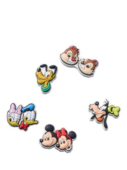 Crocs Kids' Mickey and Friends Jibbitz Charms, Pack of 5, Multi - view 2, Multi