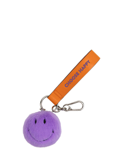 Bon Ton Toys Smiley Bag Charm, Purple, Purple