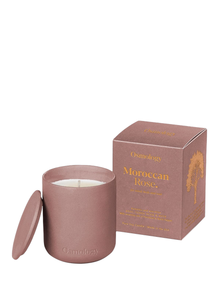 Osmology by Aery Moroccan Rose Scented Candle, 280g, Purple