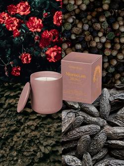 Osmology by Aery Moroccan Rose Scented Candle, 280g - view 2, Purple