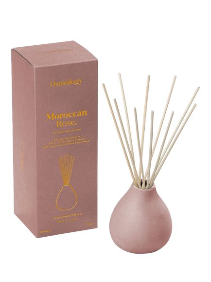 Osmology by Aery Moroccan Rose Reed Diffuser, 200ml, Purple