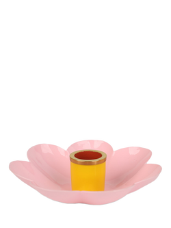 Talking Tables Flower Candle Holder, Pink, Pink