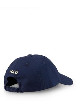Ralph Lauren Kids' Cotton Cap, Newport Navy, 6-14 Years - view 2, Newport Navy