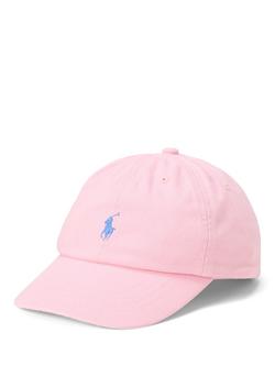 Ralph Lauren Kids' Classic Sports Cap, Crml Pink, Crml Pink