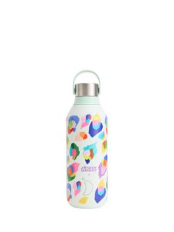 Chilly's x Eleanor Bowmer Series 2 Insulated Leak-Proof Drinks Bottle, 500ml, Leopard Print, Leopard Print