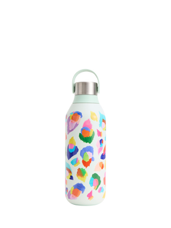 Chilly's x Eleanor Bowmer Series 2 Insulated Leak-Proof Drinks Bottle, 500ml, Leopard Print - view 2, Leopard Print