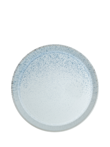 Denby Kiln Blue Stoneware Dinner Plate, 26cm, Blue