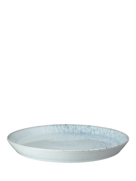 Denby Kiln Blue Stoneware Dinner Plate, 26cm - view 2, Blue