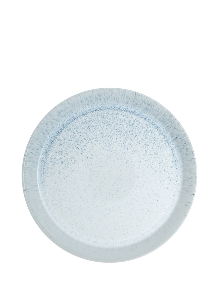 Denby Kiln Blue Stoneware Medium Plate, 21.5cm, Blue