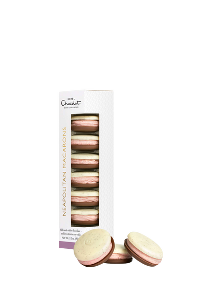 Hotel Chocolat Neopolitan Macarons, 91g, Multi
