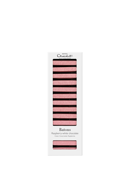 Hotel Chocolat Raspberry-White Chocolate Batons, 120g - view 2, Multi