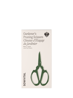 Sowvital Gardener's Houseplant Pruning Scissors - view 2, Green