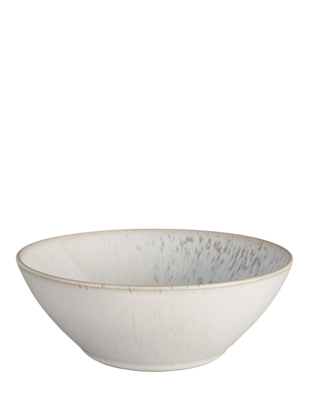 Denby Kiln Stoneware Cereal Bowl, 16.5cm, Natural, Natural