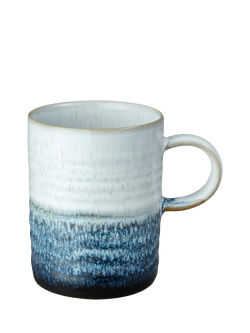 Denby Kiln Blue Stoneware Mug, 370ml, Blue