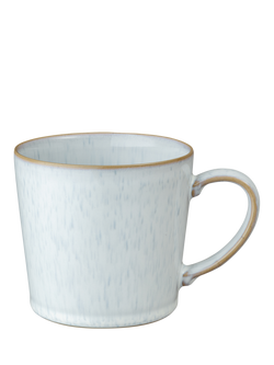Denby White Speckle Stoneware Mug, 400ml, White