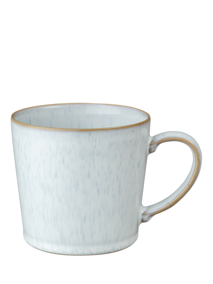 Denby White Speckle Stoneware Mug, 400ml, White