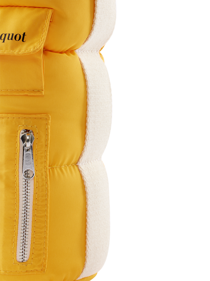 Veuve Clicquot Yellow Label Brut Champagne with Puffy Style Bottle Holder, 75cl - view 2, Multi