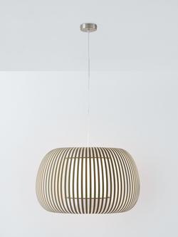 John Lewis Harmony Large Ribbon Ceiling Light, Green