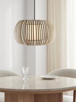 John Lewis Harmony Small Ribbon Ceiling Light - view 2, Green