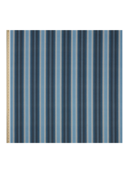 Liberty London Art Stripe Furnishing Fabric - view 2, Ink