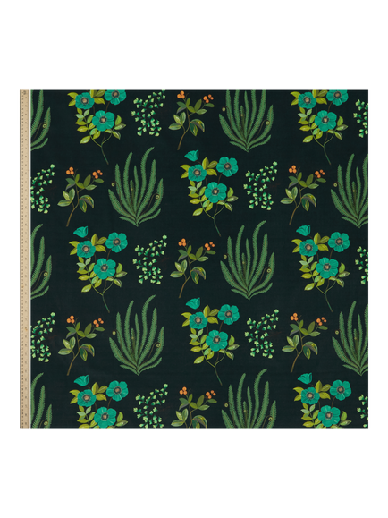 Liberty London Botanical Flora Furnishing Fabric - view 2, Jade