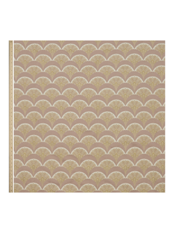 Liberty London Deco Scallop Furnishing Fabric - view 2, Laquer