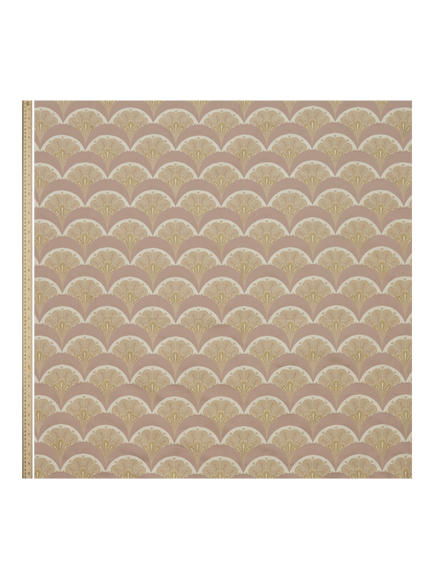 Liberty London Deco Scallop Furnishing Fabric - view 2, Laquer