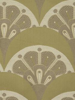 Liberty London Deco Scallop Furnishing Fabric, Lichen