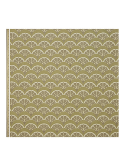 Liberty London Deco Scallop Furnishing Fabric - view 2, Lichen