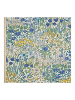 Liberty London Faria Flowers Furnishing Fabric - view 2, Lapis