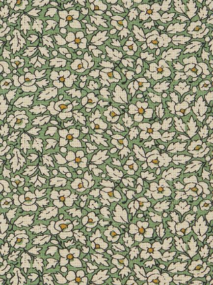 Liberty London Feather Petals Furnishing Fabric, Artichoke