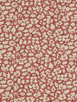 Liberty London Feather Petals Furnishing Fabric, Red Lac