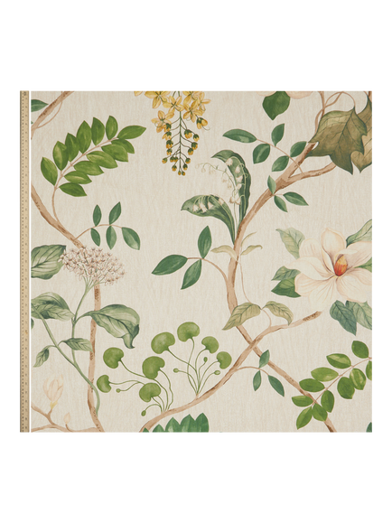 Liberty London Magical Plants Furnishing Fabric, Lichen - view 2, Lichen