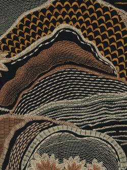 Liberty London Mount Edo Furnishing Fabric, Pewter Dark