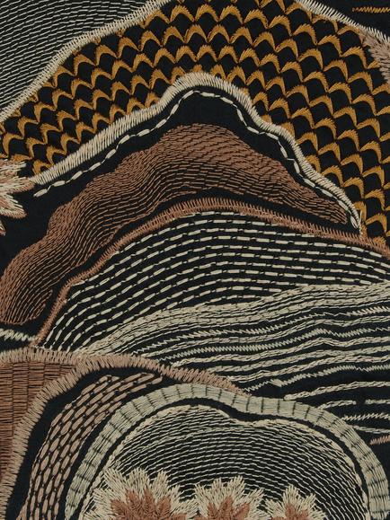 Liberty London Mount Edo Furnishing Fabric, Pewter Dark