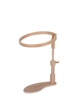 Milward Embroidery Seat Stand with 3 Hoops, Multi