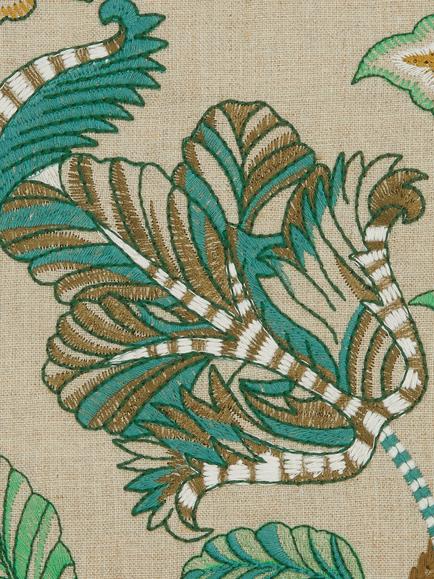 Liberty London Palampore Embroidery Furnishing Fabric, Jade