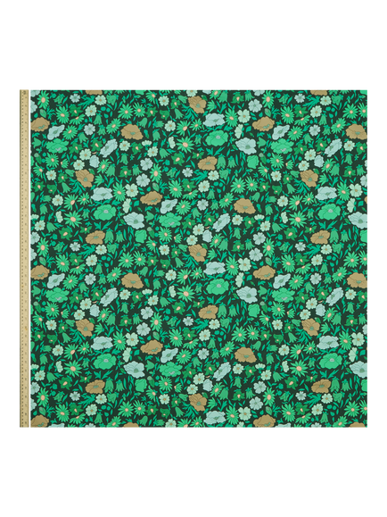 Liberty London Poppy Meadowfield Furnishing Fabric - view 2, Jade