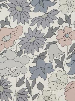 Liberty London Poppy Meadowfield Furnishing Fabric, Pewter