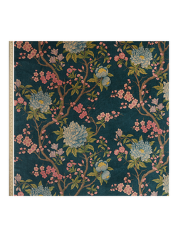 Liberty London Porcelain Trail Furnishing Fabric, Ink - view 2, Ink