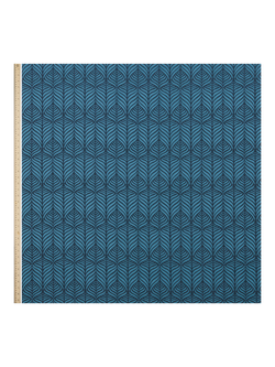 Liberty London Quill Weave Furnishing Fabric - view 2, Lapis