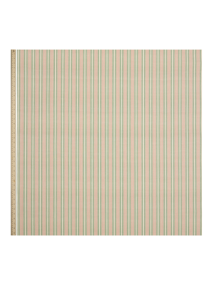 Liberty London Regent Stripe Furnishing Fabric - view 2, Fern Pink