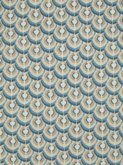 Liberty London Scallop Spot Furnishing Fabric, Lapis