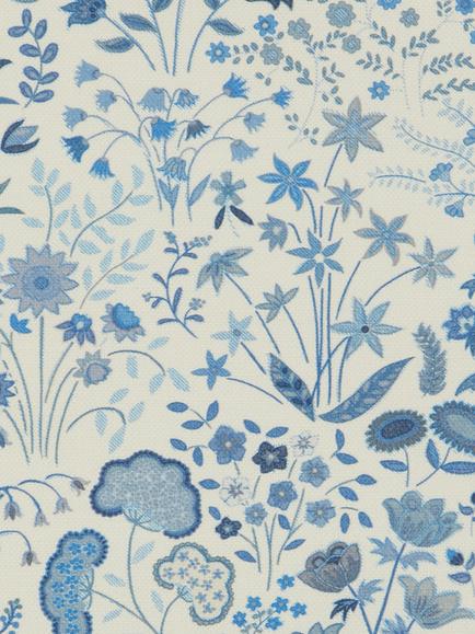 Liberty London Shepherdly Flowers Furnishing Fabric, Lapis