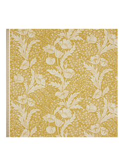 Liberty London Tudor Poppy Furnishing Fabric, Yarrow - view 2, Yarrow