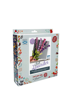 The Crafty Kit Company Felt Lavender Flowers Sewing Kit - view 2, Multi